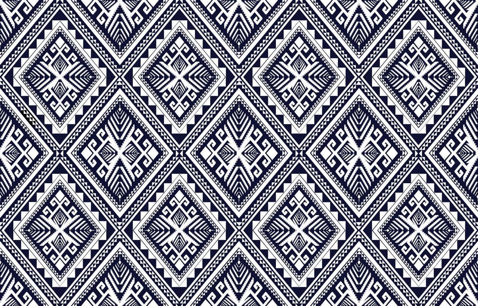 Geometric Ethnic pattern vector. African, American, Mexican, Western Aztec motif striped and bohemian pattern. designed for background,wallpaper,print, carpet,wrapping,tile,batik.vector illustratoin. vector