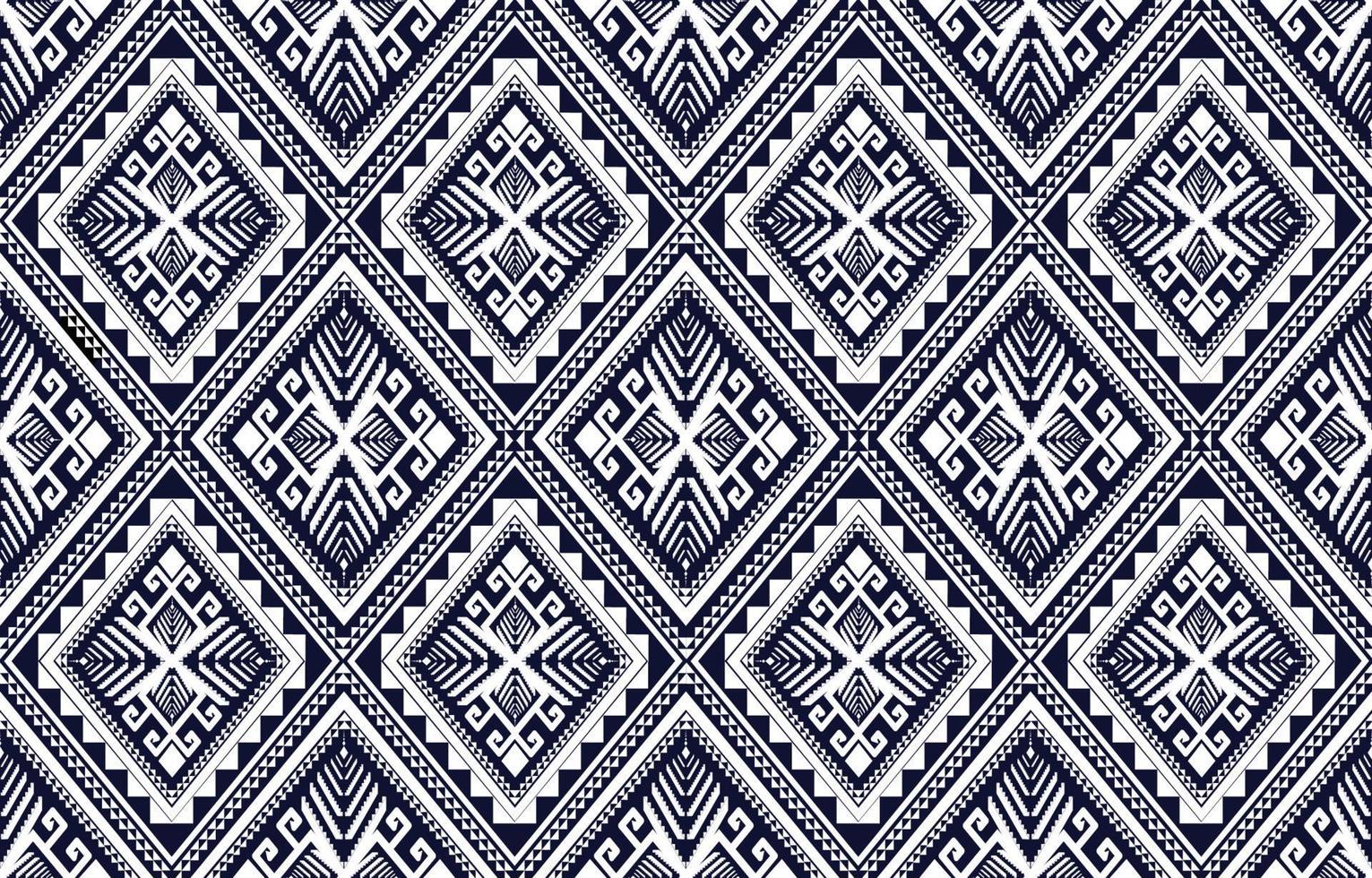 Geometric Ethnic pattern vector. African, American, Mexican, Western Aztec motif striped and bohemian pattern. designed for background,wallpaper,print, carpet,wrapping,tile,batik.vector illustratoin. vector