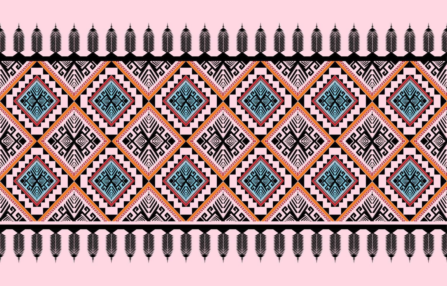 Ethnic geometric pattern vector. Native African American Mexican Indonesia Aztec motif and bohemian pattern elements. designed for background, wallpaper,print, wrapping,tile, batik.vector Aztec motif vector