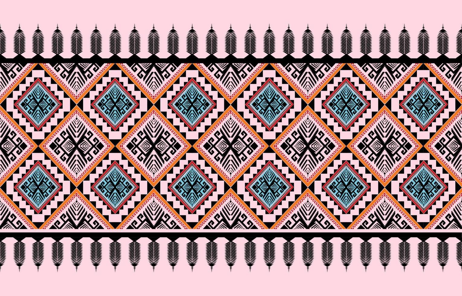 Ethnic geometric pattern vector. Native African American Mexican Indonesia Aztec motif and bohemian pattern elements. designed for background, wallpaper,print, wrapping,tile, batik.vector Aztec motif vector