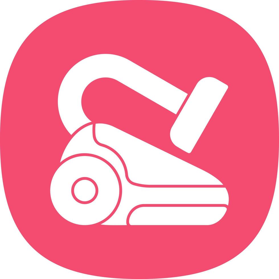 Vacuum Cleaner Vector Icon Design