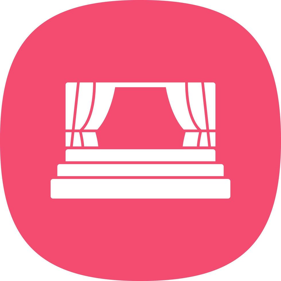 Stage Vector Icon Design