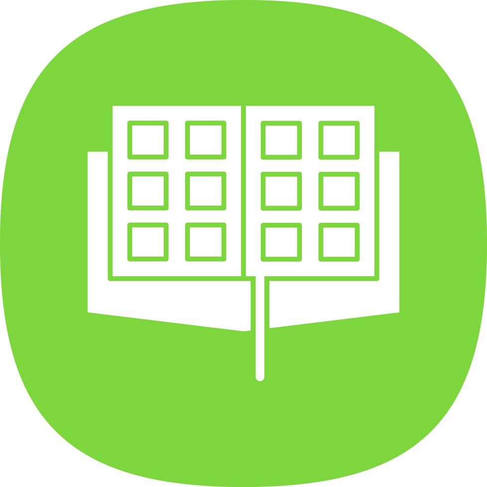 Yearbook Vector Icon Design