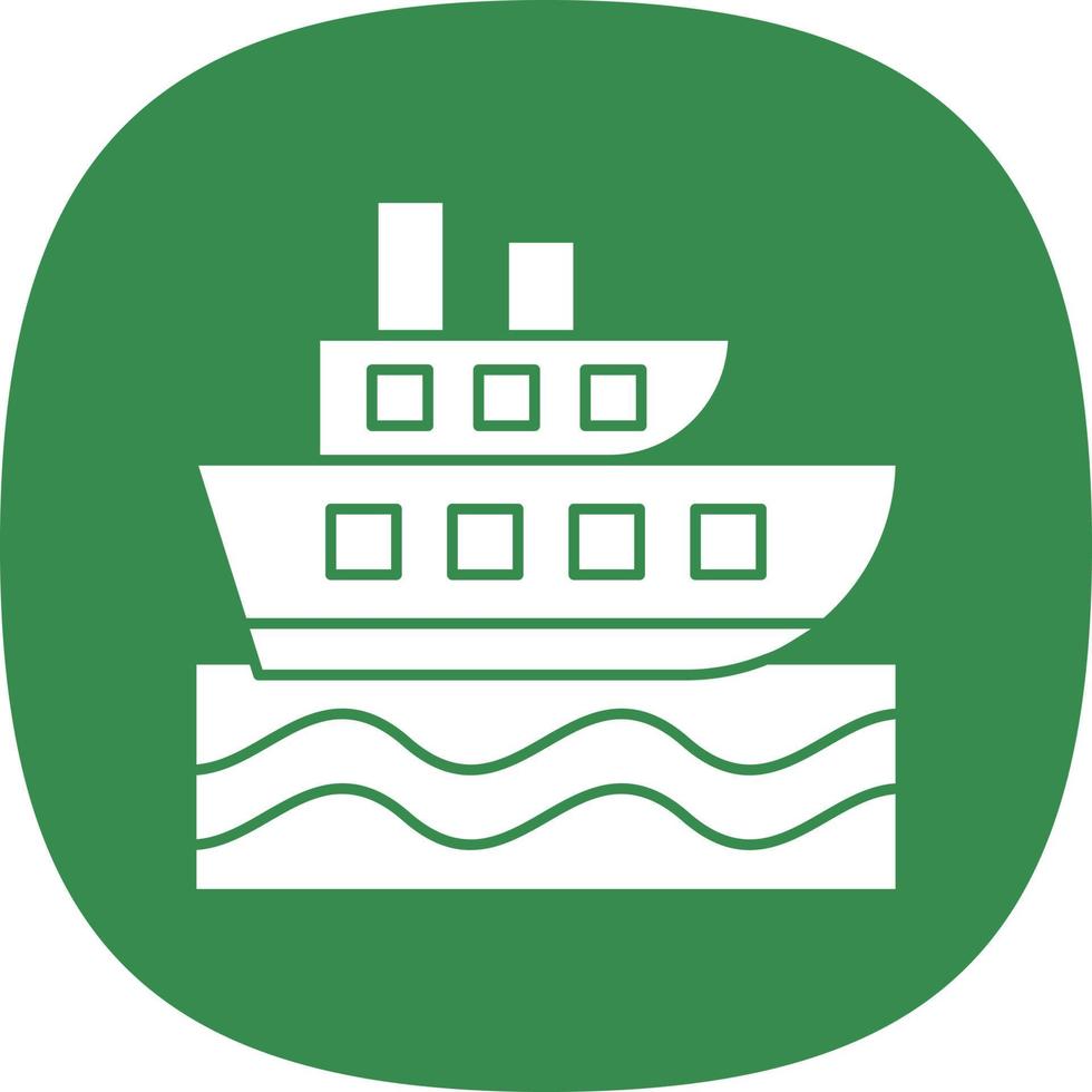 Cruise Vector Icon Design