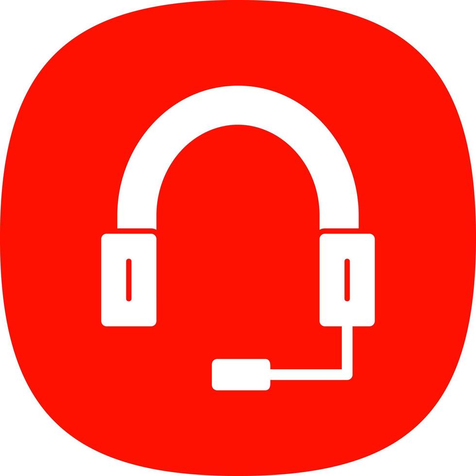 Headphones Vector Icon Design
