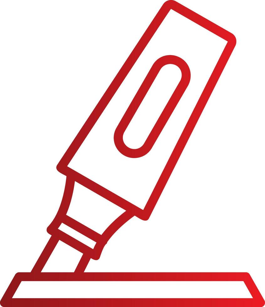 Highlighter Vector Icon
