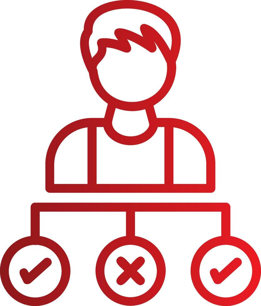 Decision Making Vector Icon