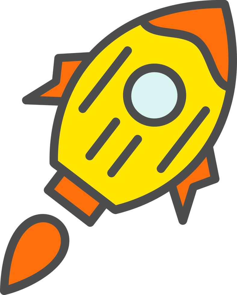 Rocket Vector Icon