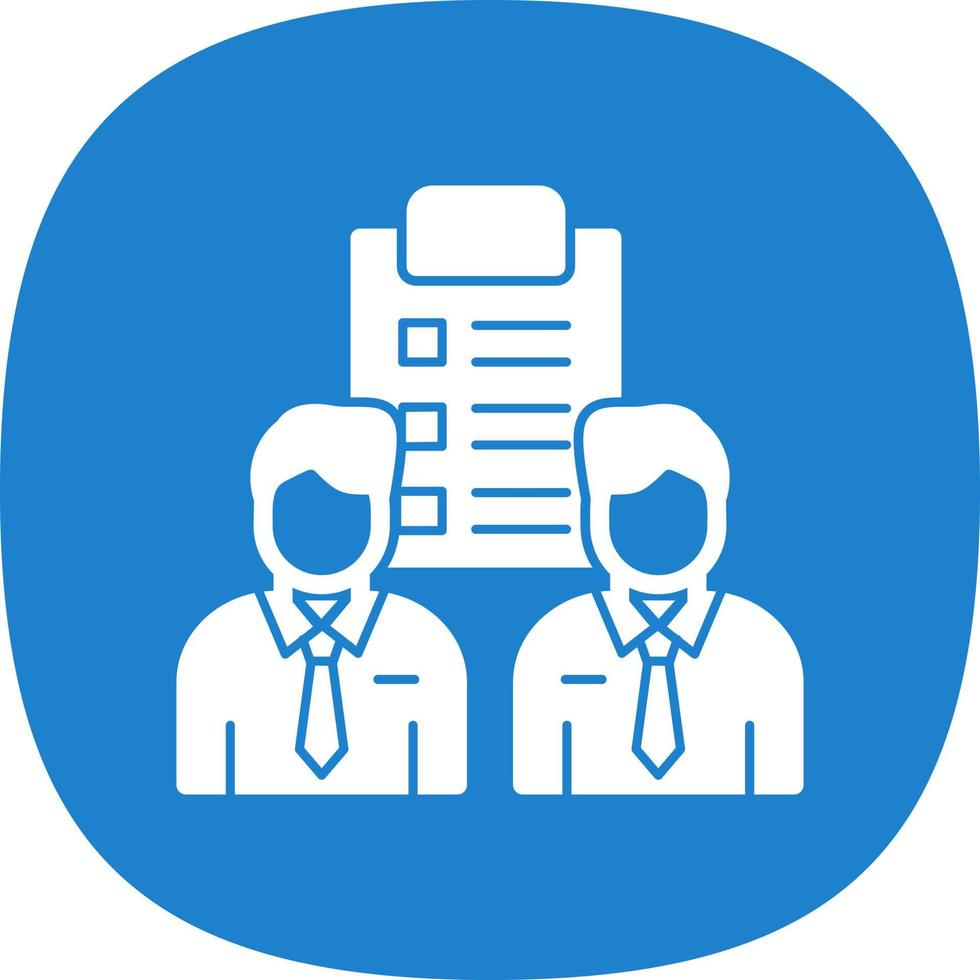 Inspection Team Vector Icon Design