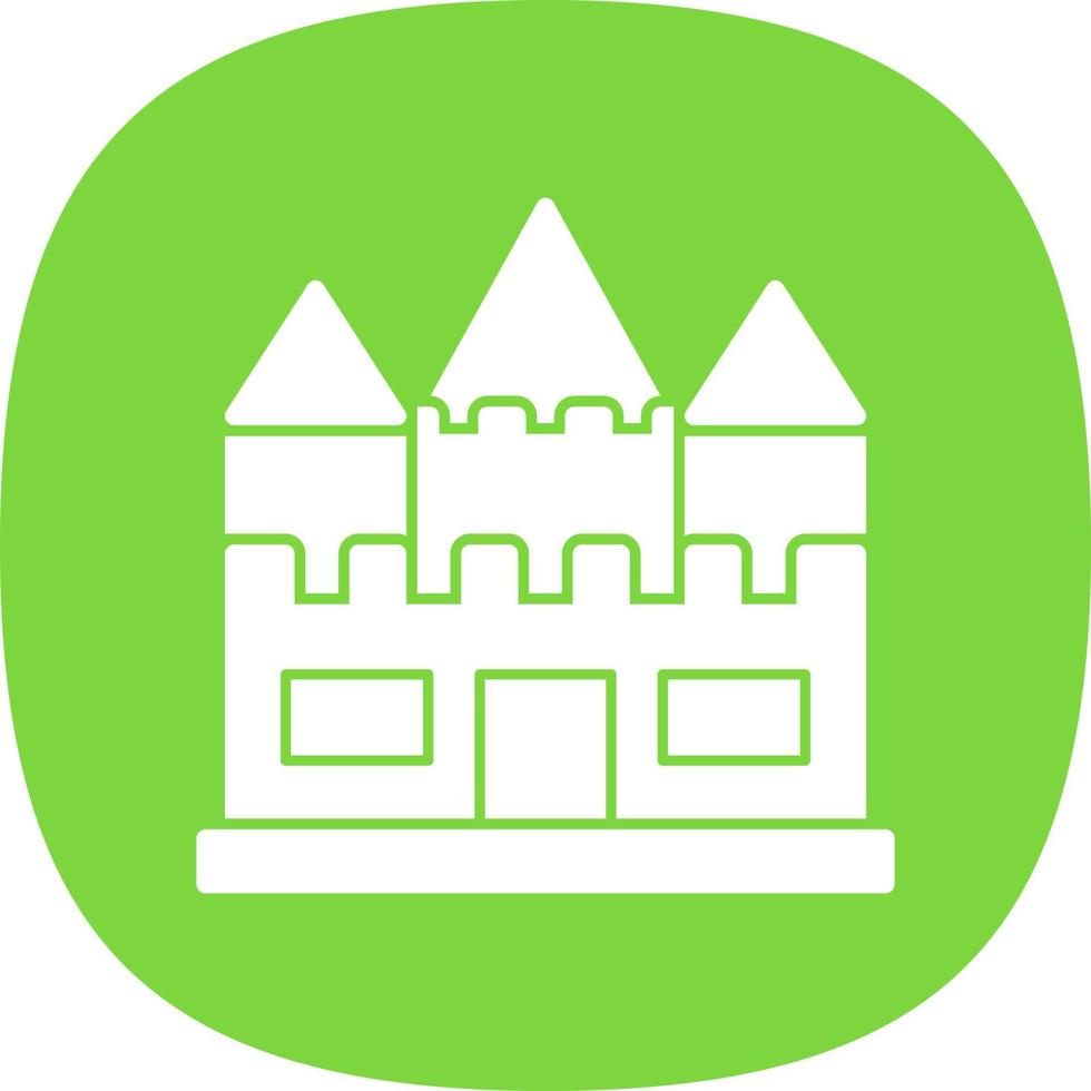 Castle Vector Icon Design