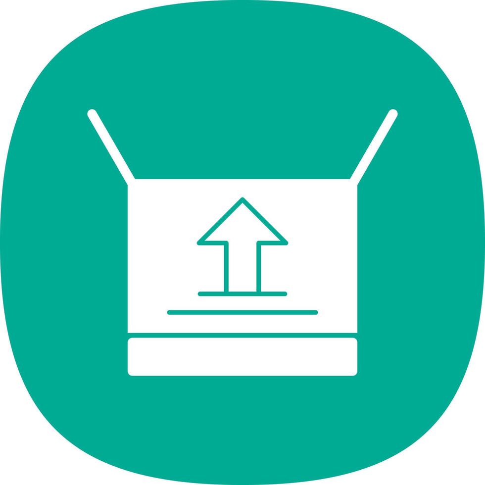 Open Box Vector Icon Design
