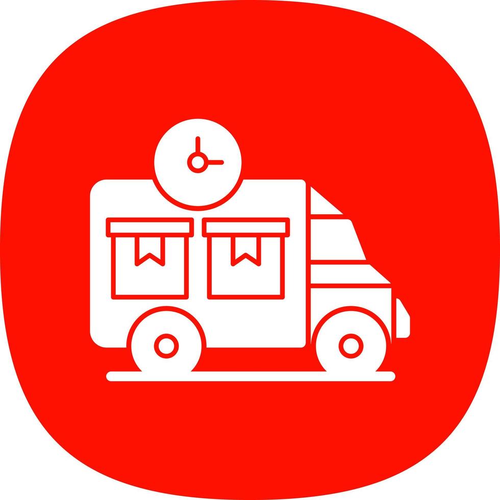 Delivery Time Vector Icon Design