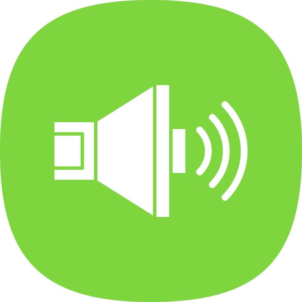 Speaker Vector Icon Design