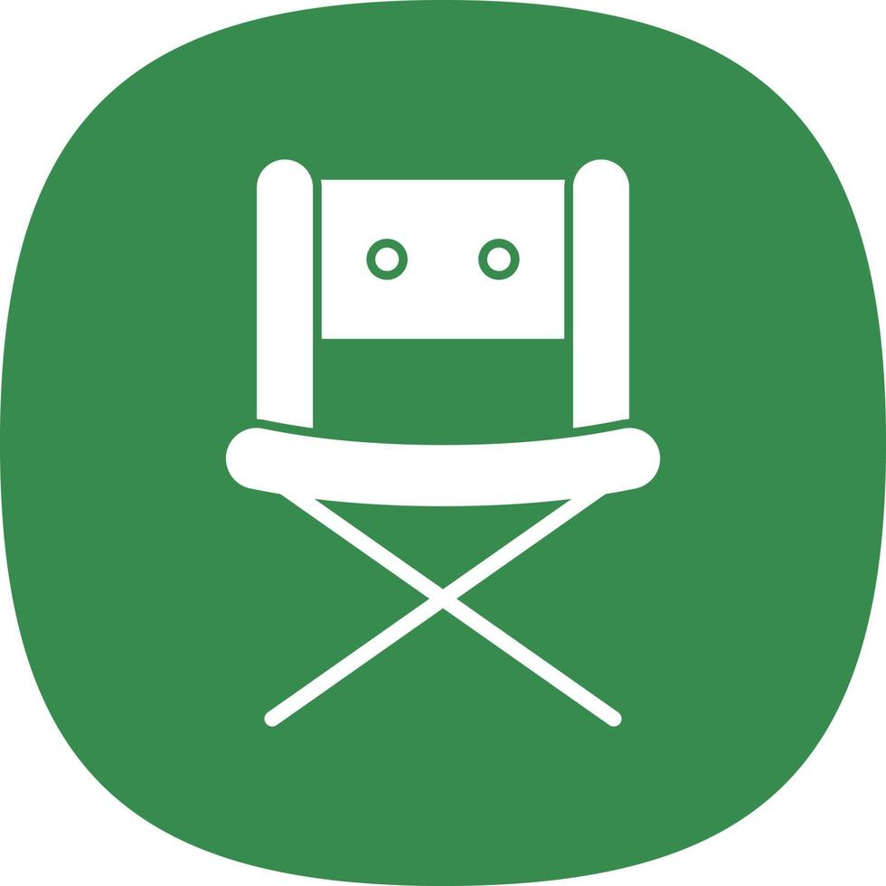 Direstors Chair Vector Icon Design