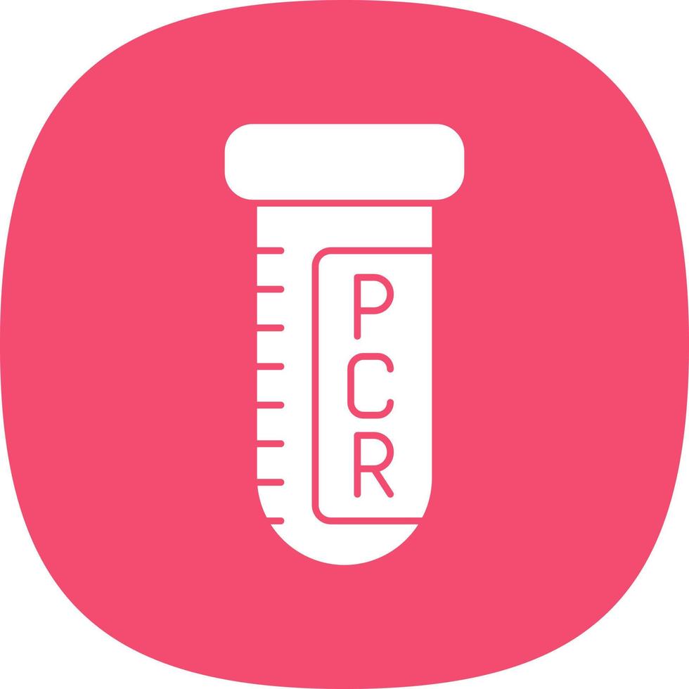 Pcr Test Vector Icon Design