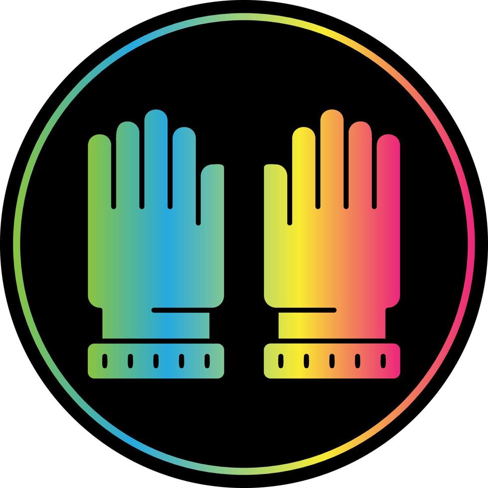 Gloves Vector Icon Design