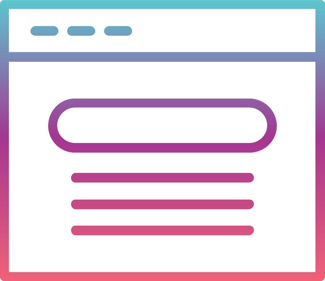 Website Vector Icon