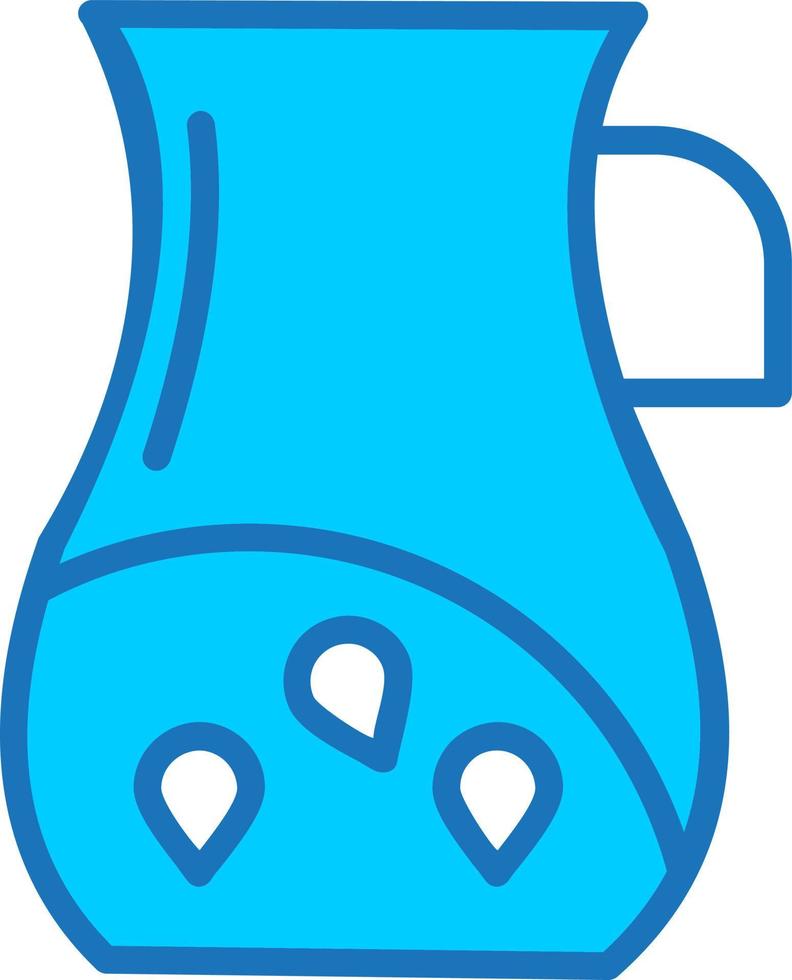 icono de vector de jarra de agua