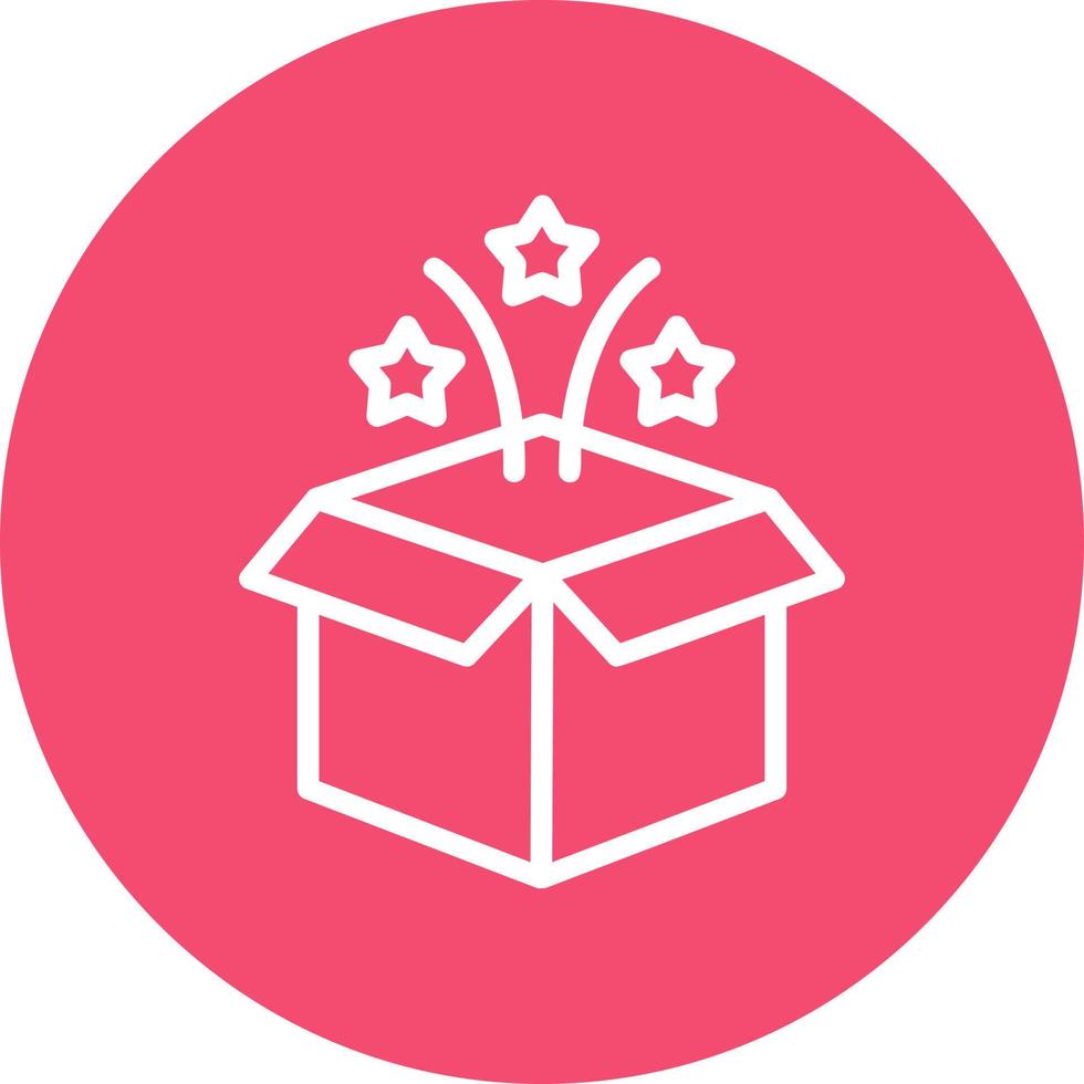 Magic Box Vector Icon Design