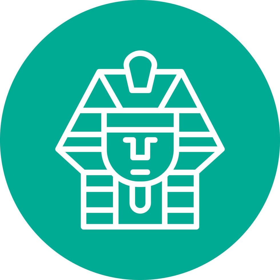 Pharaoh Vector Icon Design