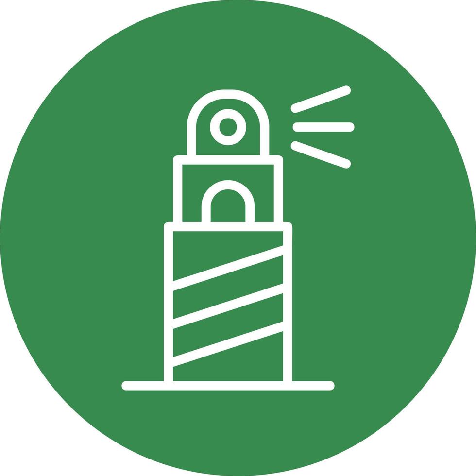 Lighthouse Vector Icon Design