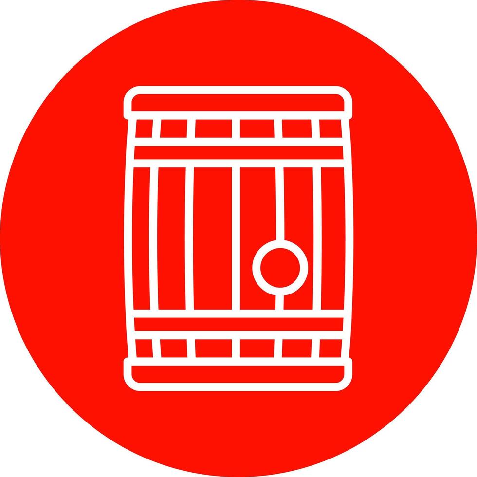 Barrel Vector Icon Design