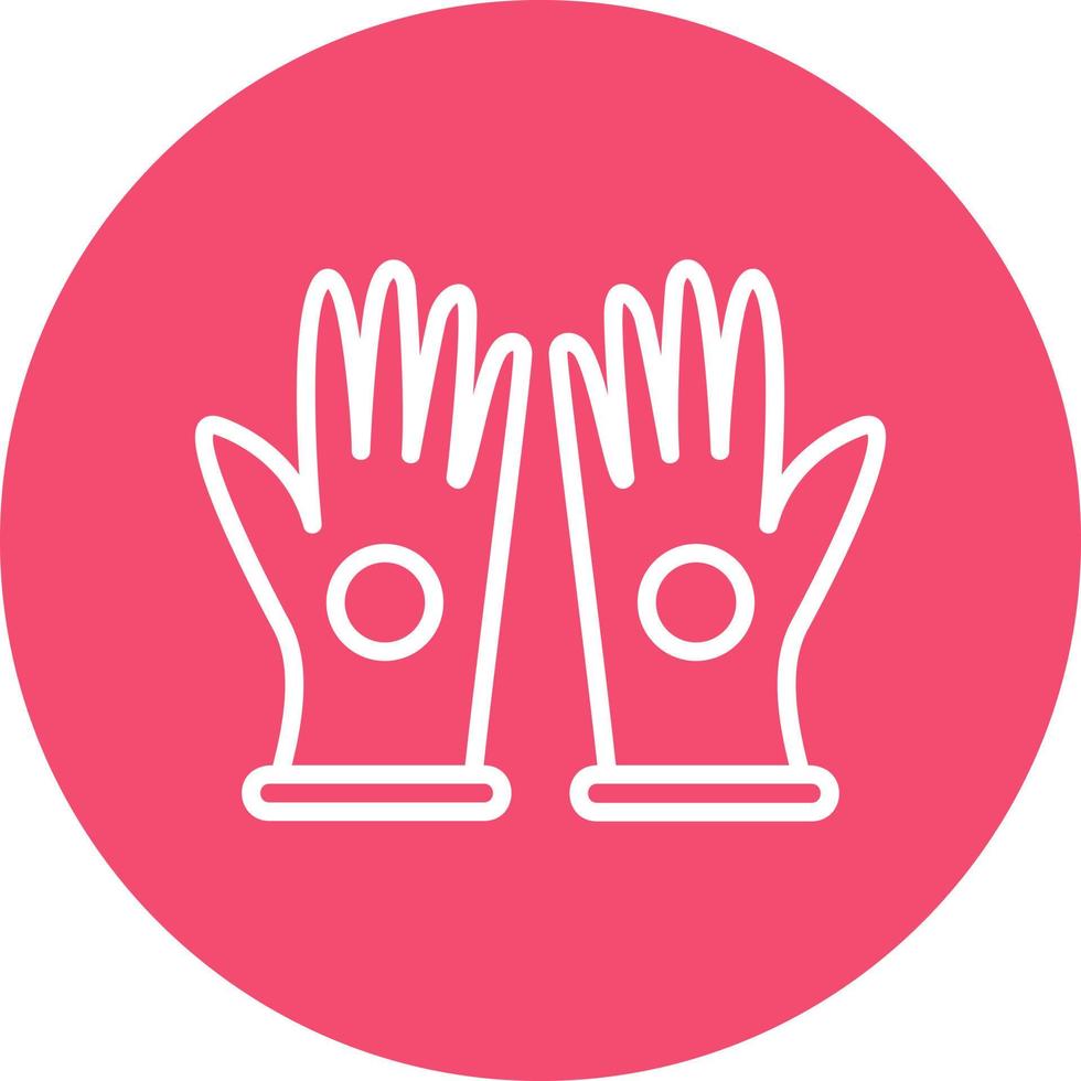 Gloves Vector Icon Design