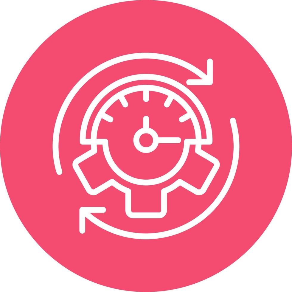 Efficiency Vector Icon Design
