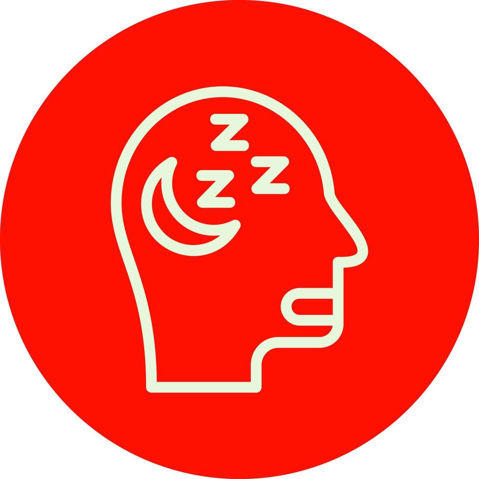 Narocolepsy Vector Icon Design