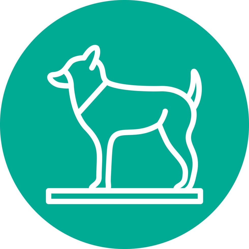 Dog Vector Icon Design