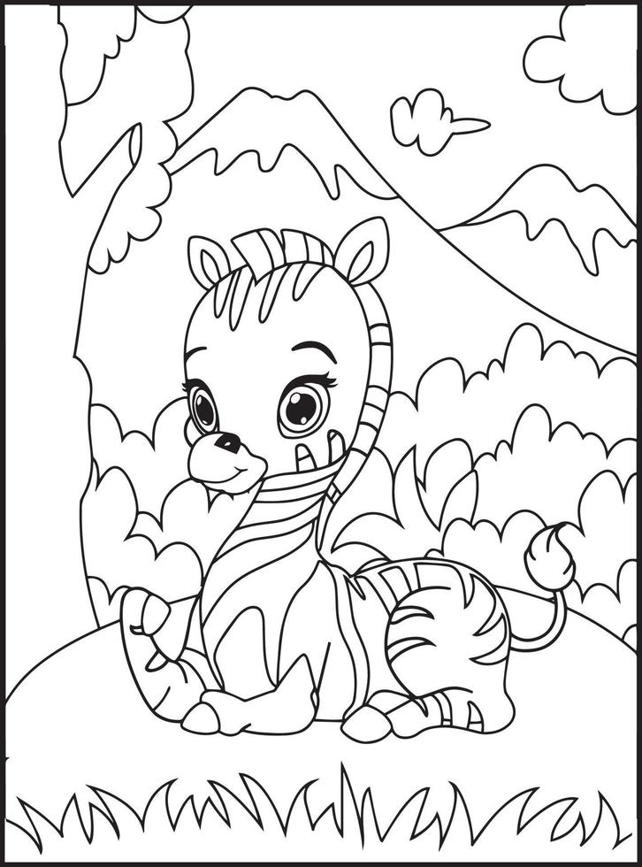 Free Wild Animal Coloring Pages For Kids