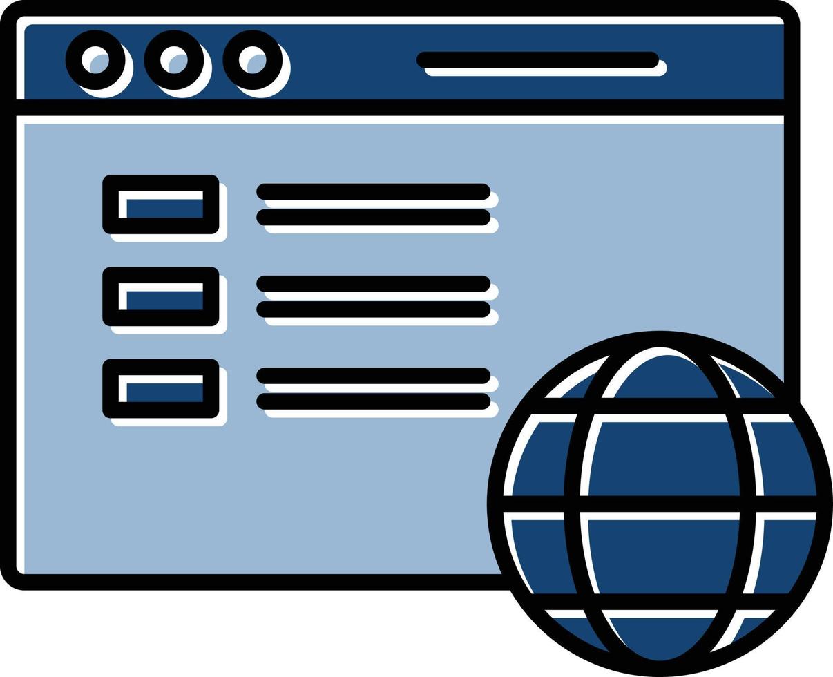 Webpage Vector Icon