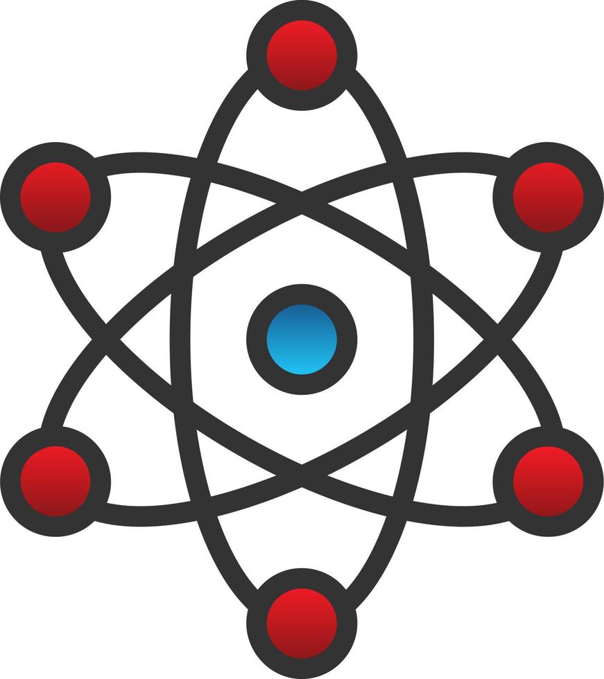 Atomic Energy Vector Icon Design