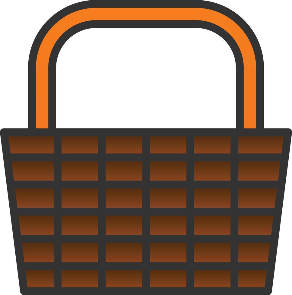 Basket Vector Icon Design