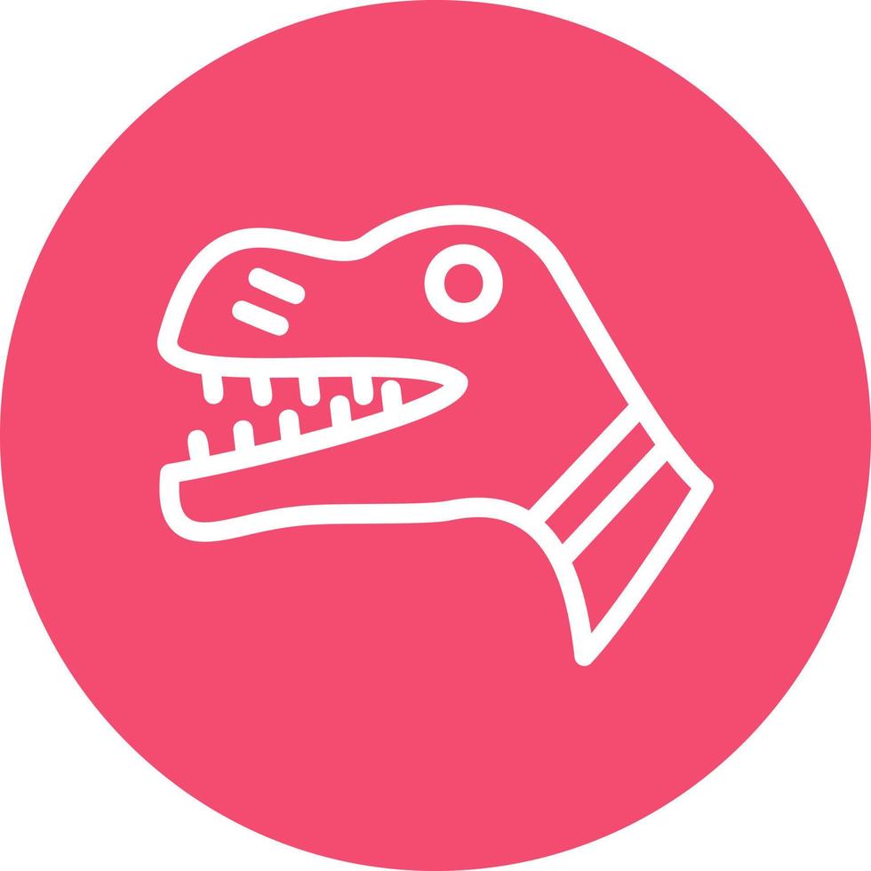 Dinosaur Vector Icon Design