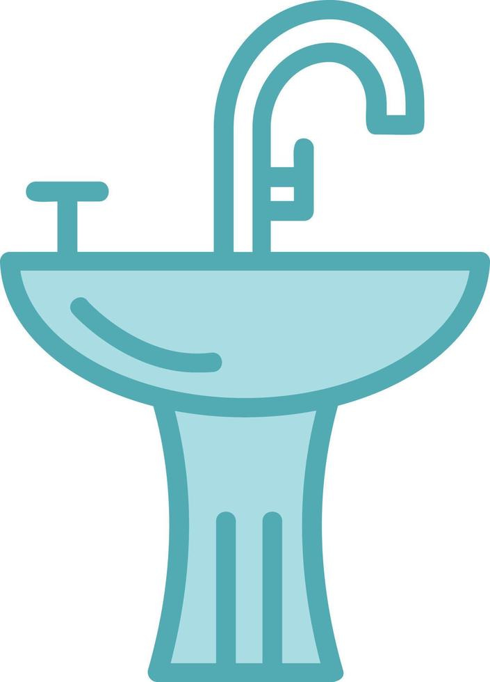 Washbasin Vector Icon