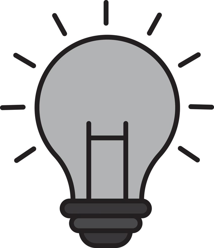 Light Bulb Vector Icon