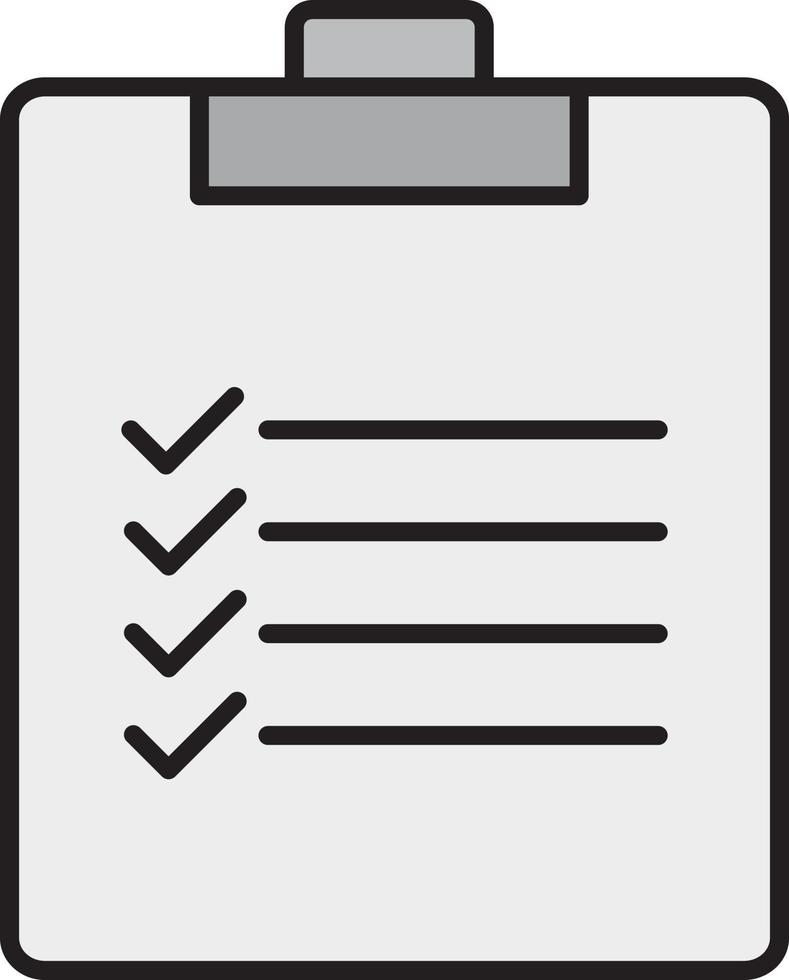 Clipboard Vector Icon