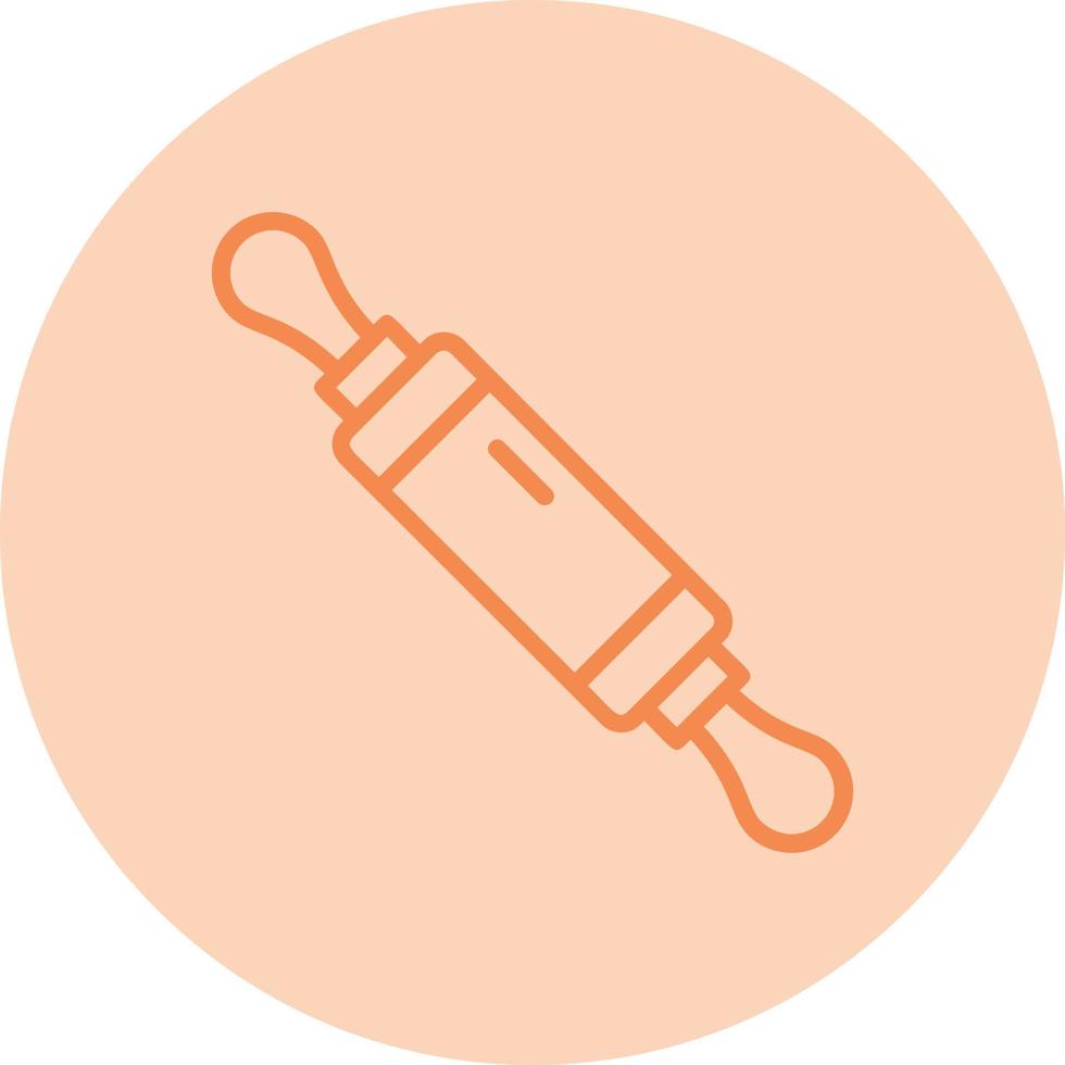 Rolling Pin Vector Icon