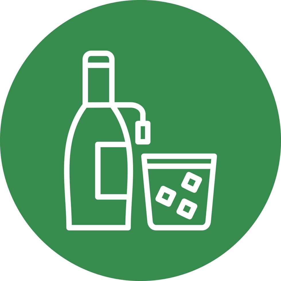 diseño de icono de vector de botella de vino