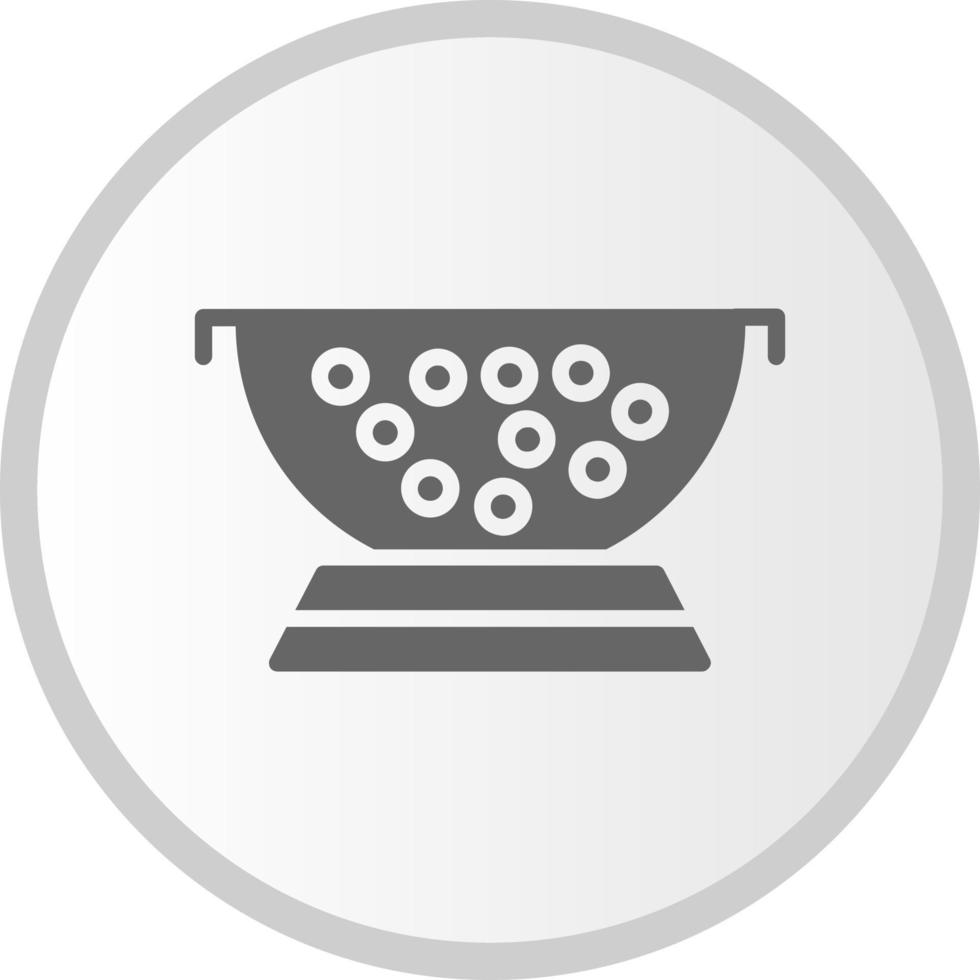 Colander Vector Icon