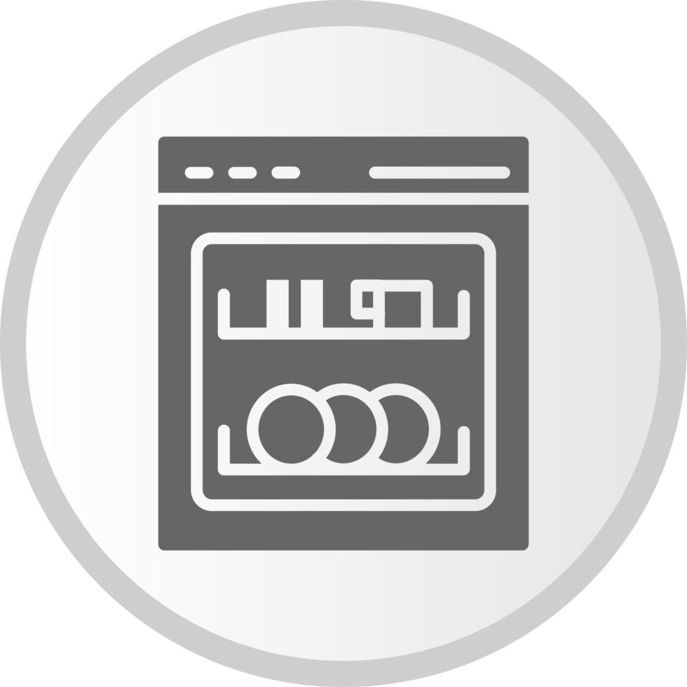 Dishwasher Vector Icon
