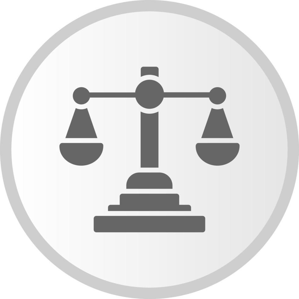 Justice Scale Vector Icon