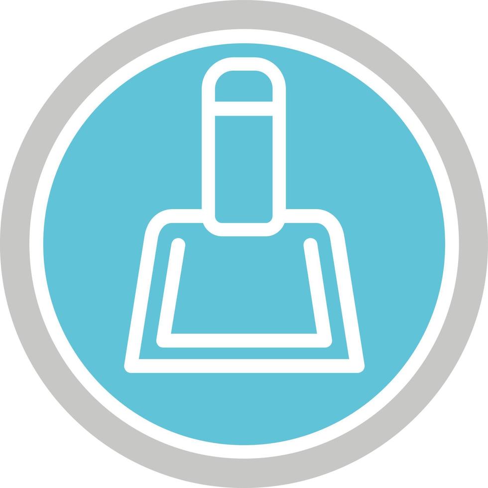 Dustpan  Vector Icon