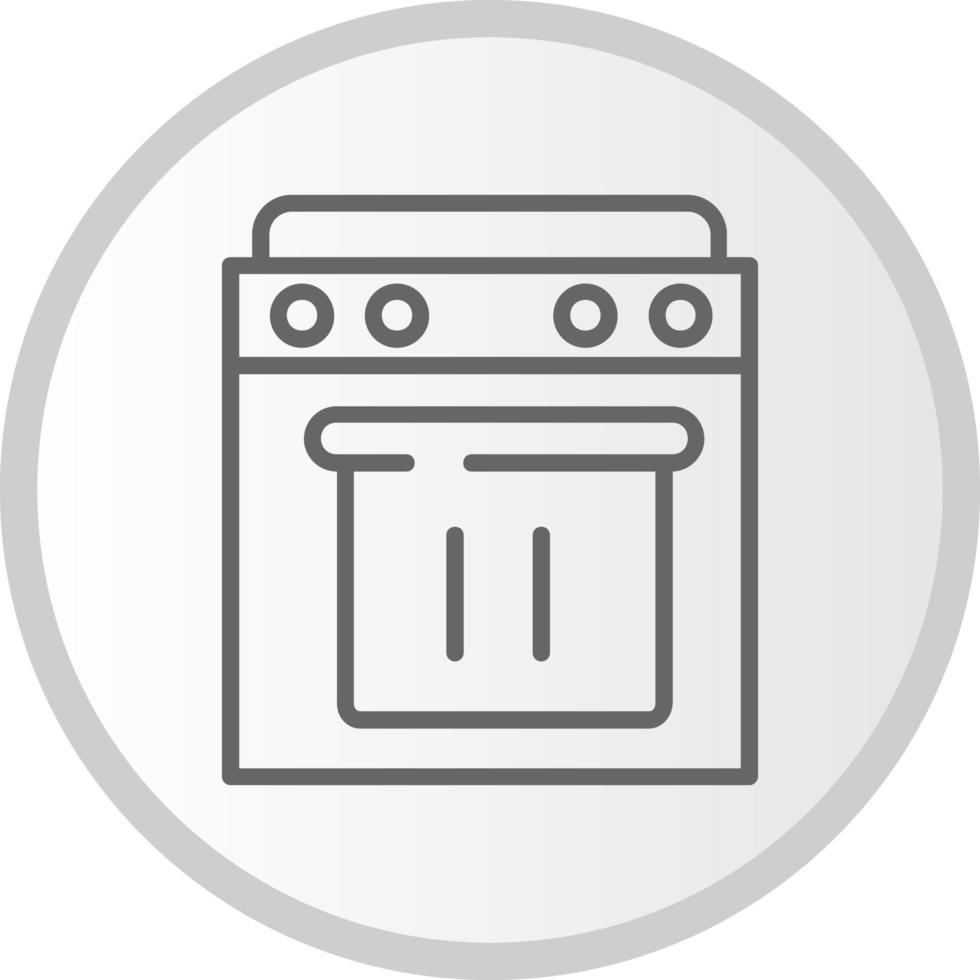 Gas Stove Vector Icon