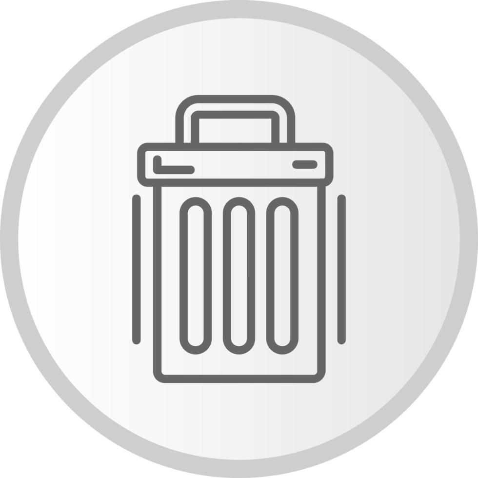 Trash Can Vector Icon
