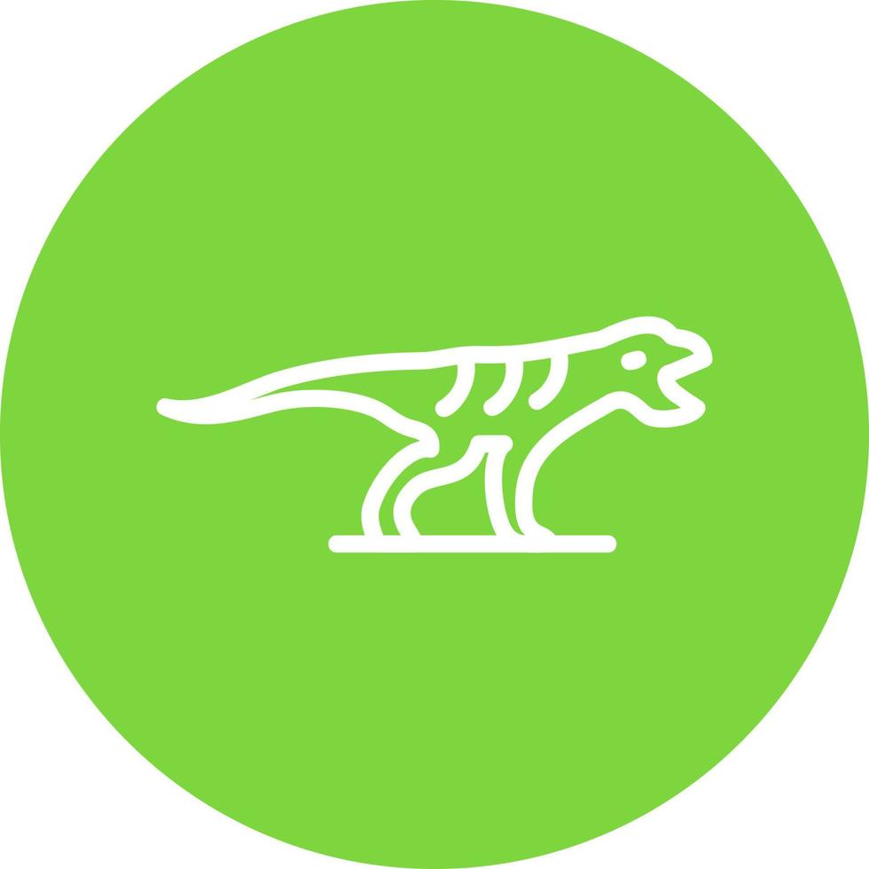 Dinosaur Vector Icon Design