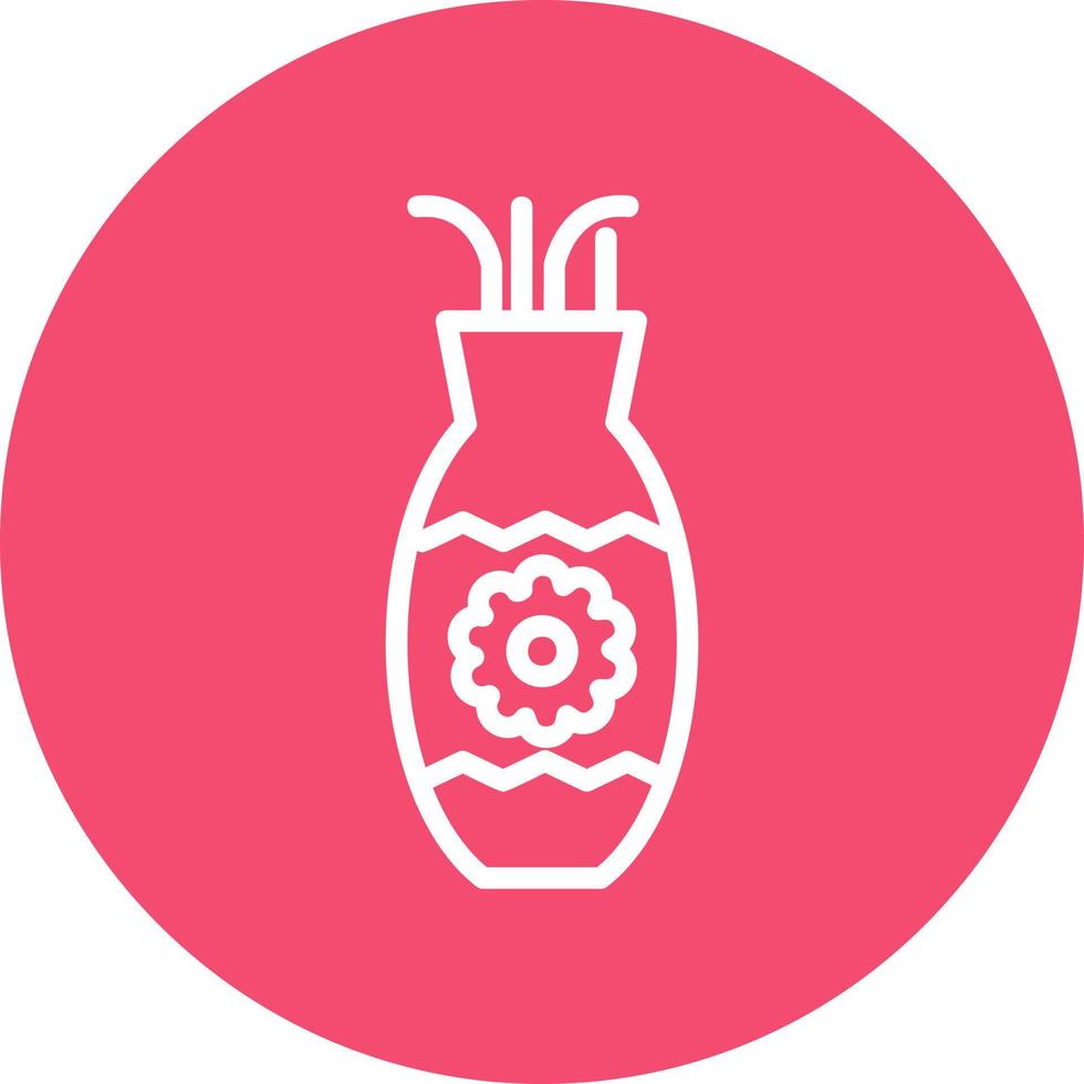 Vase Vector Icon Design