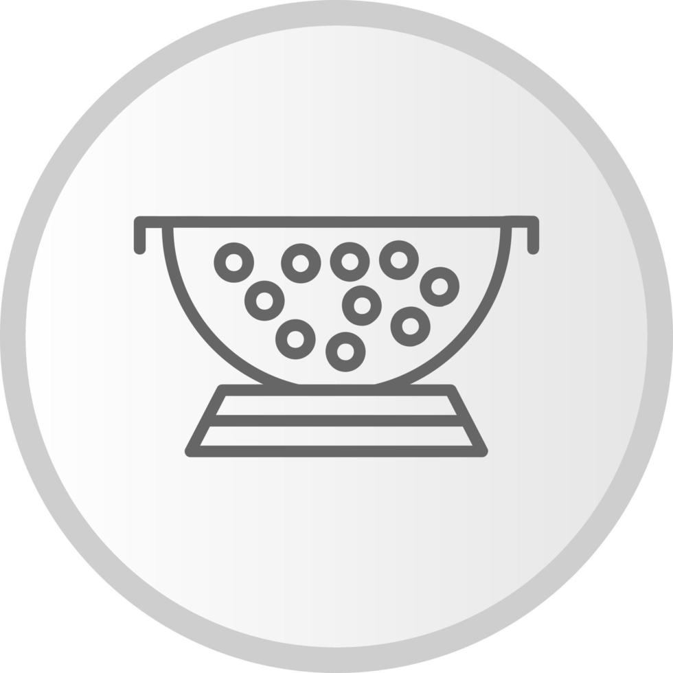 Colander Vector Icon