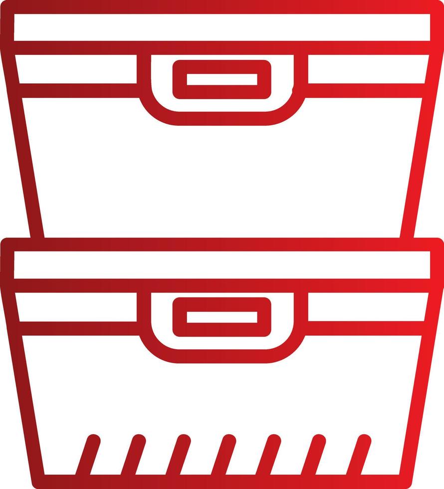 Food Container Vector Icon
